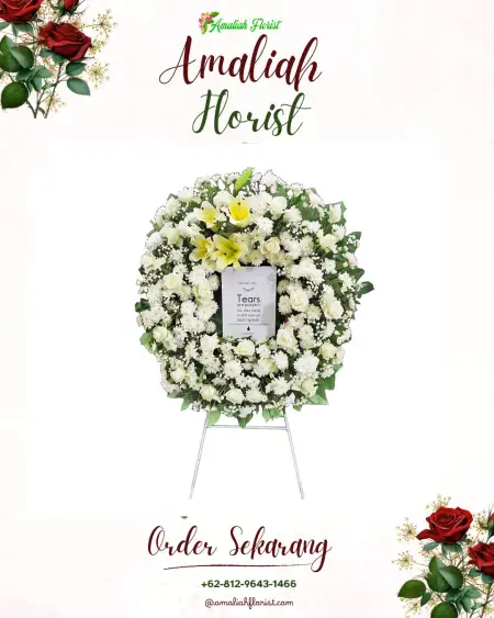 Krans Bunga Duka Kranjingan